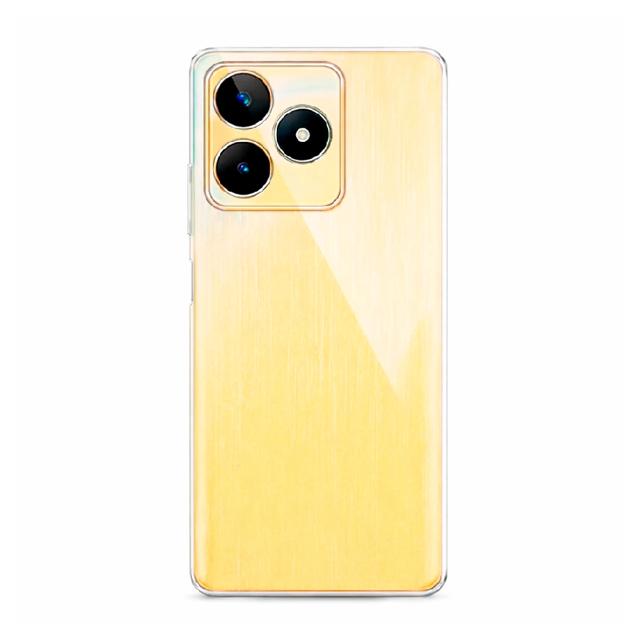 Силиконовая накладка дляRealme C53 (4G)/Narzo 53 iPhone прозрачная