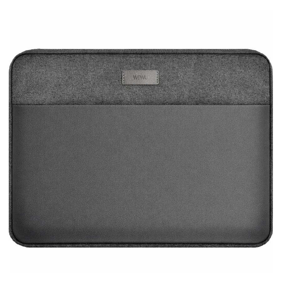 Чехол-папка для ноутбука 16" WIWU Minimalist серый