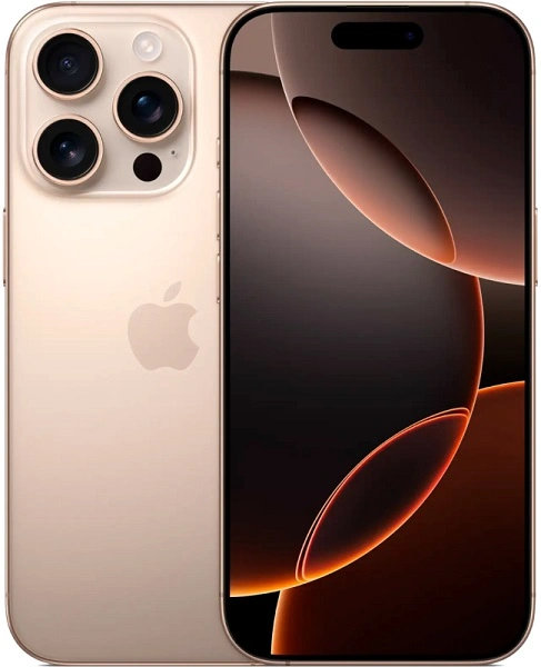 Смартфон Apple iPhone 16 Pro 256GB eSim desert titanium (пустынный титан) обмененный, без коробки (новый, не активированный, без RuStore) гарантия 1 год