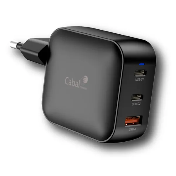 Сетевой блок Cabal Premium СP-TCH-1001 100W GaN+PD series (2*USB-C/USB-A) черный