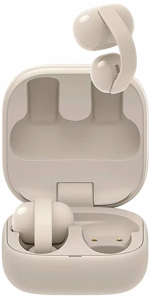 Беспроводные наушники Sony WF-LC900 LinkBuds Clip, кремовый