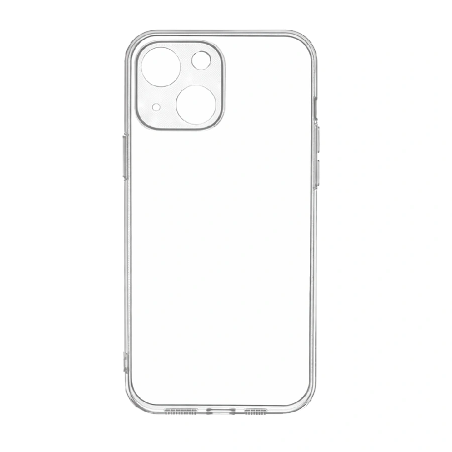Силиконовая накладка Partner совместимая с iPhone 15 прозрачная