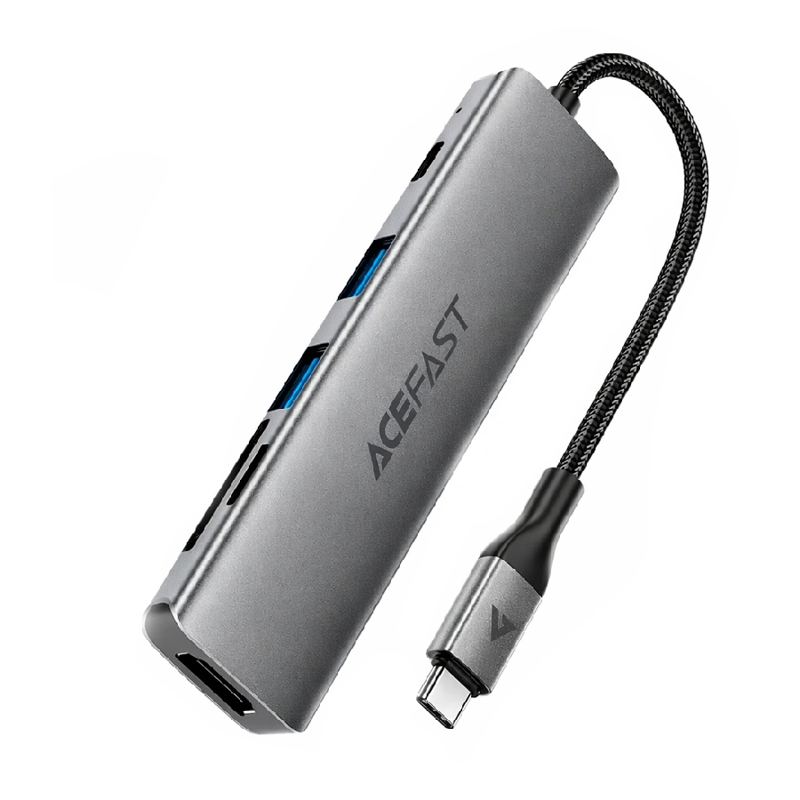 USB-концентратор AceFast 6 in 1 (J18)