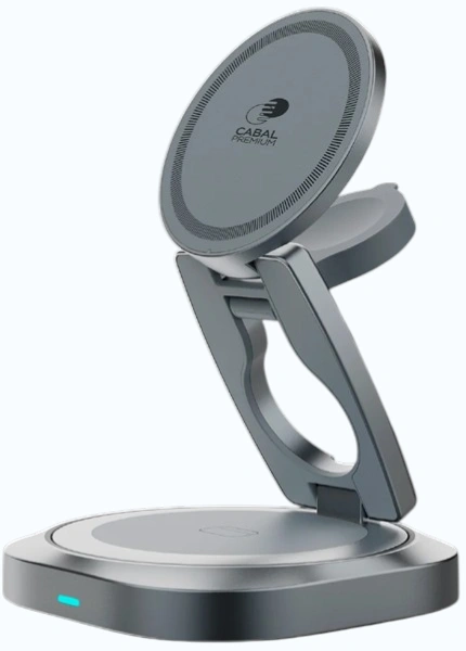 Беспроводная зарядная станция 3 в 1 Cabal Premium CP-MWC-253-2 25W
