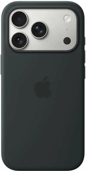 Чехол Apple iPhone 17 Pro Max Silicone Case with MagSafe - Black (MGFR4) черный