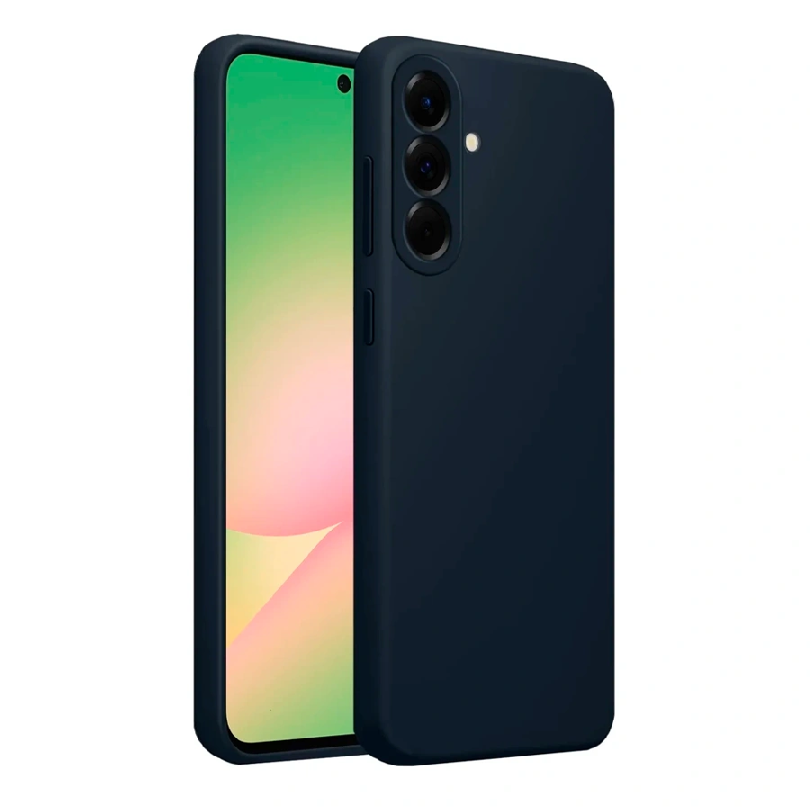 Накладка Silicone Case совместимая с Samsung А57 (SC) черная