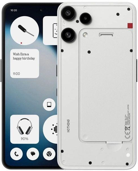 Смартфон Nothing Phone (3a) lite 8/128Gb white (белый)