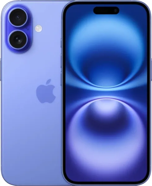 Смартфон Apple iPhone 16 128Gb nano SIM + eSim ultramarine (ультрамарин)