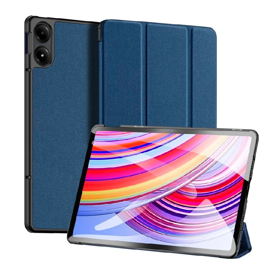 Чехол книжка Partner совместимая с Рэдми Pad 2 Pro 12.1"/Поко Pad M1 синяя