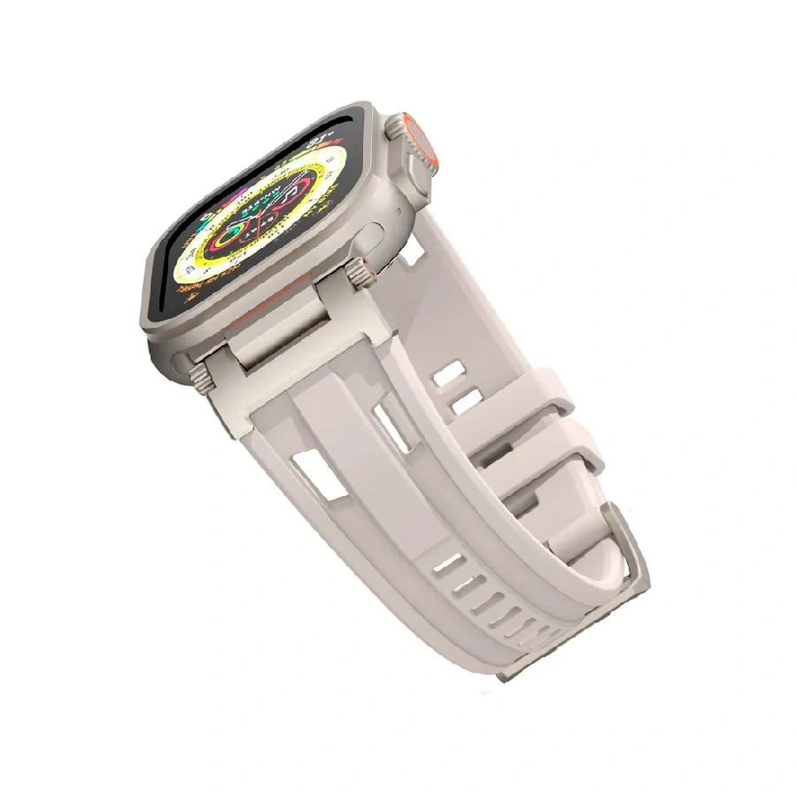 Ремешок Comfortсовме совместимый с Apple Watch (42/44/45/49 mm) бежевый