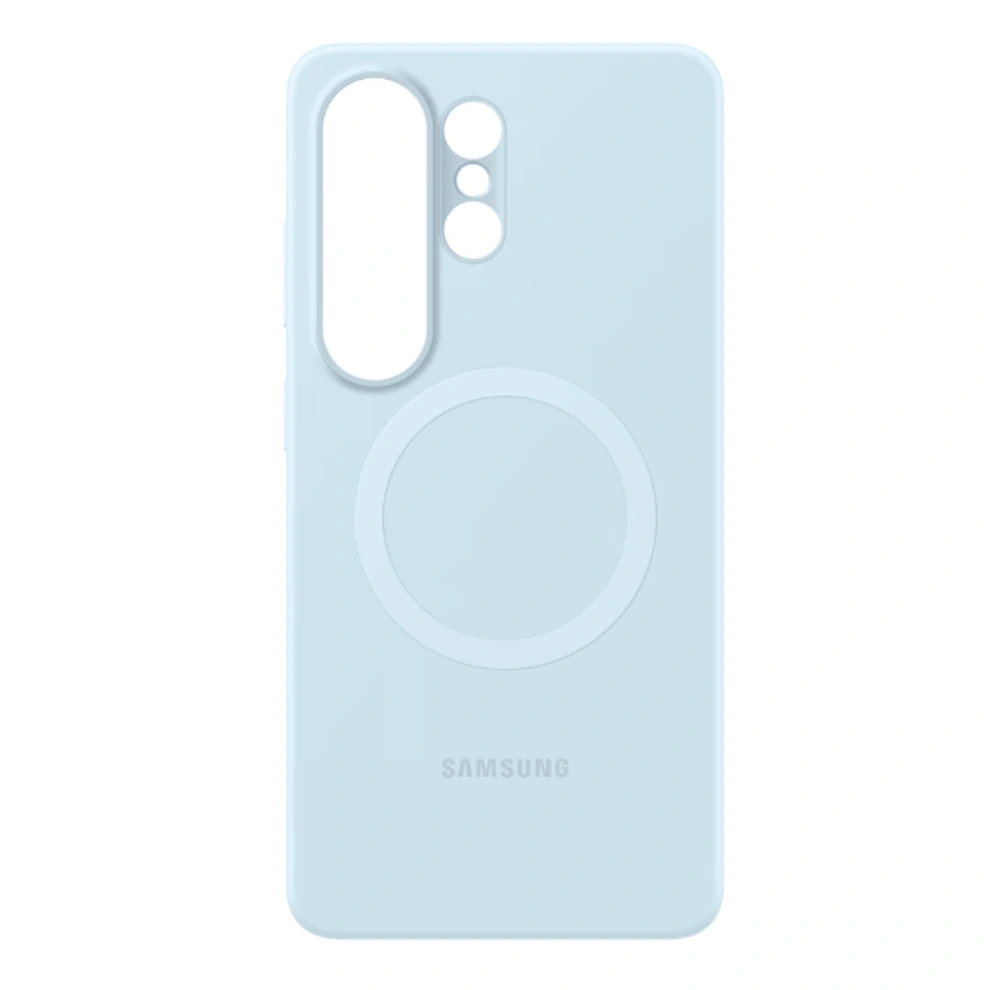 Чехол-накладка Samsung Silicone Magnet Case S26 Ultra (EF-ES948) Голубой