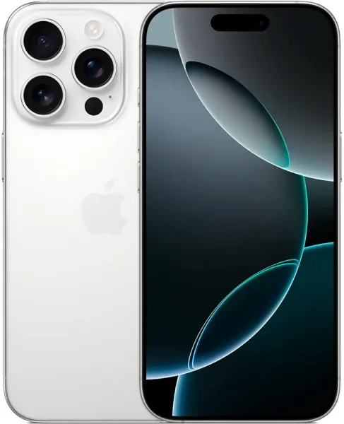 Смартфон Apple iPhone 16 Pro 128GB Dual nano SIM white titanium (титановый белый)