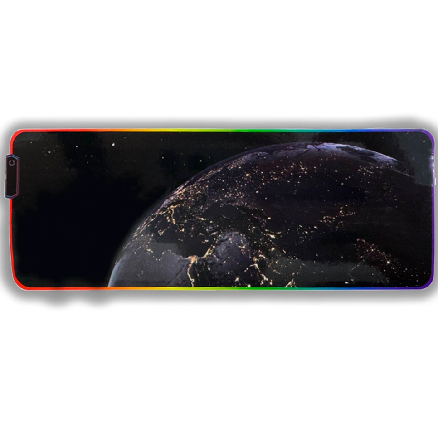 Коврик для компьютерной мыши светящийся YC-RGB-2 800*300 с рисунком