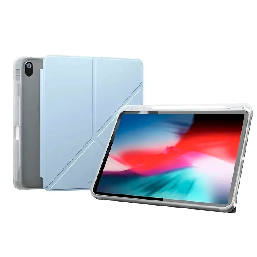 Чехол-книжка Wiwu Clssic III Case совместимый с iPad Pro 11 (2024) голубая