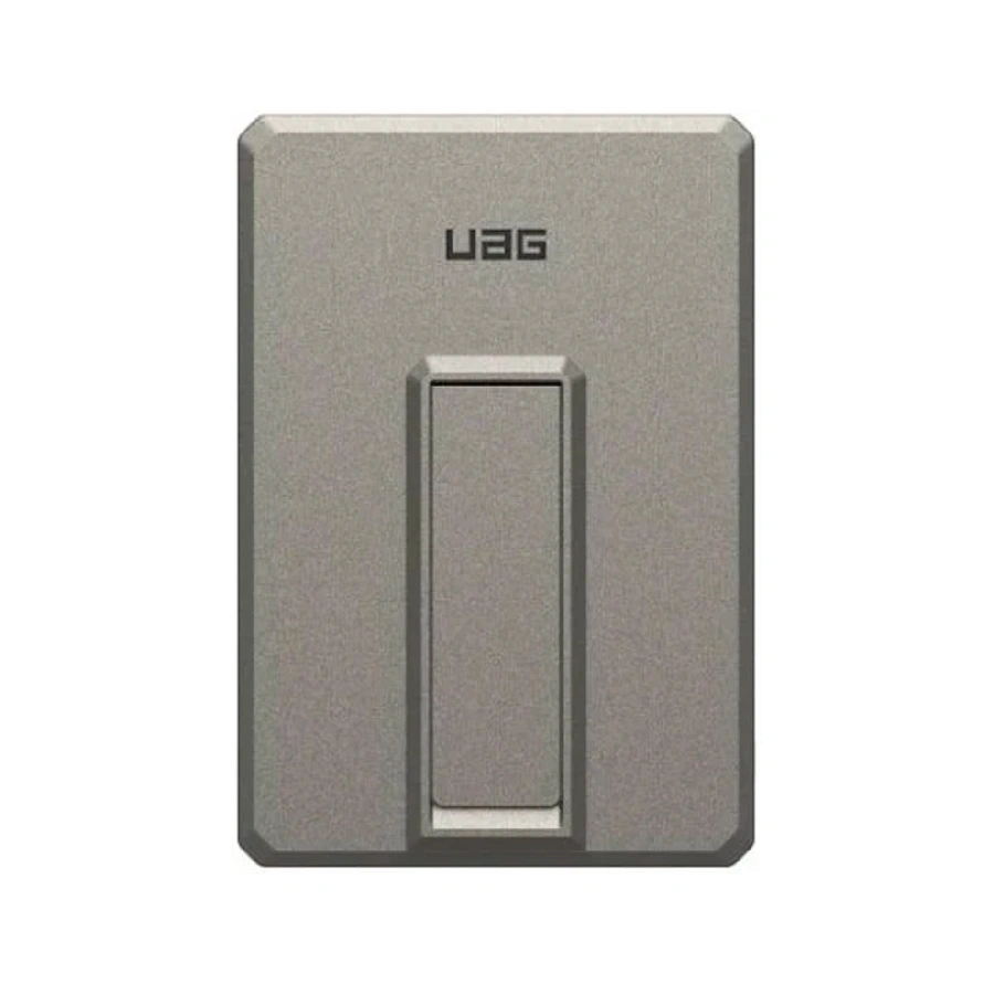 Внешний аккумулятор UAG SRGE Slim с MagSafe + подставка 5000 mAh Titanium (титановый)