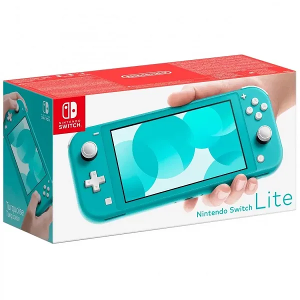 Купить Игровая приставка Nintendo Switch Lite 32 ГБ бирюзовая JP с