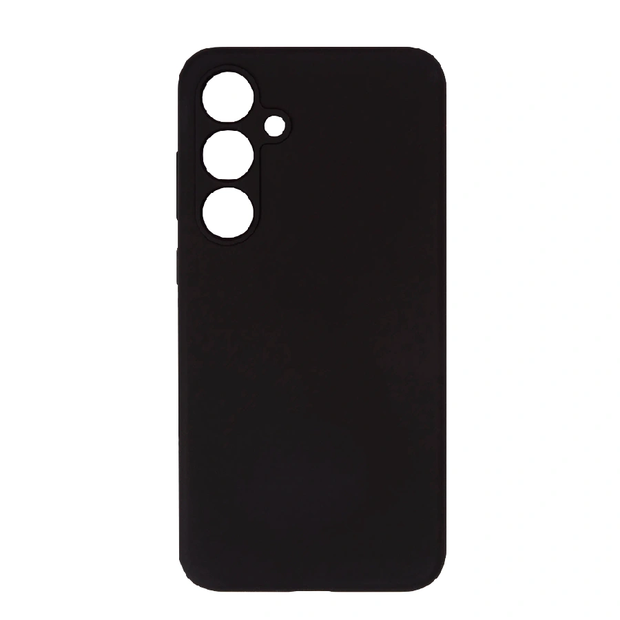 Накладка Silicone Case совместимая с Samsung S25 Plus/S24 Plus черный MG