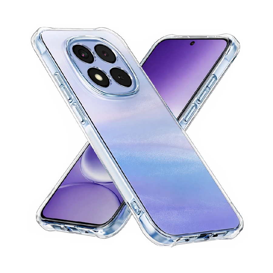 Силиконовая накладка Partner совместимая с Рэдми Нот 15 Pro 5G прозрачная