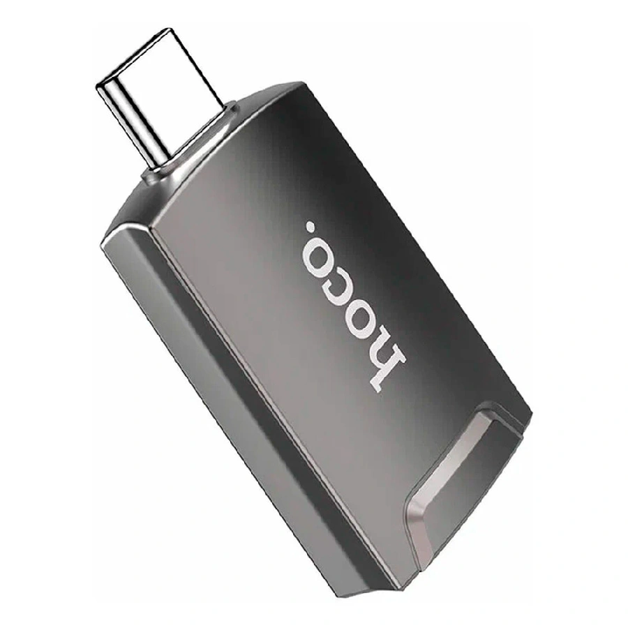 Переходник Hoco Type-c/HDMI серый