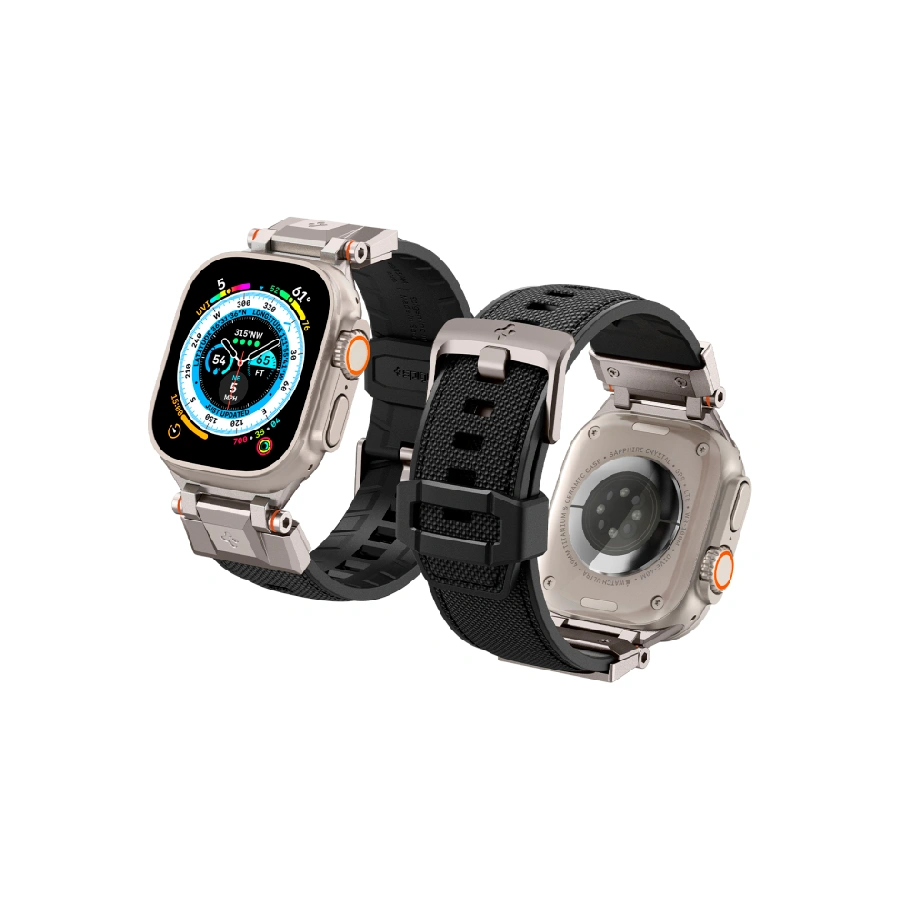 Ремешок Comfort совместимый с Apple Watch (42/44/45/49 mm) черный