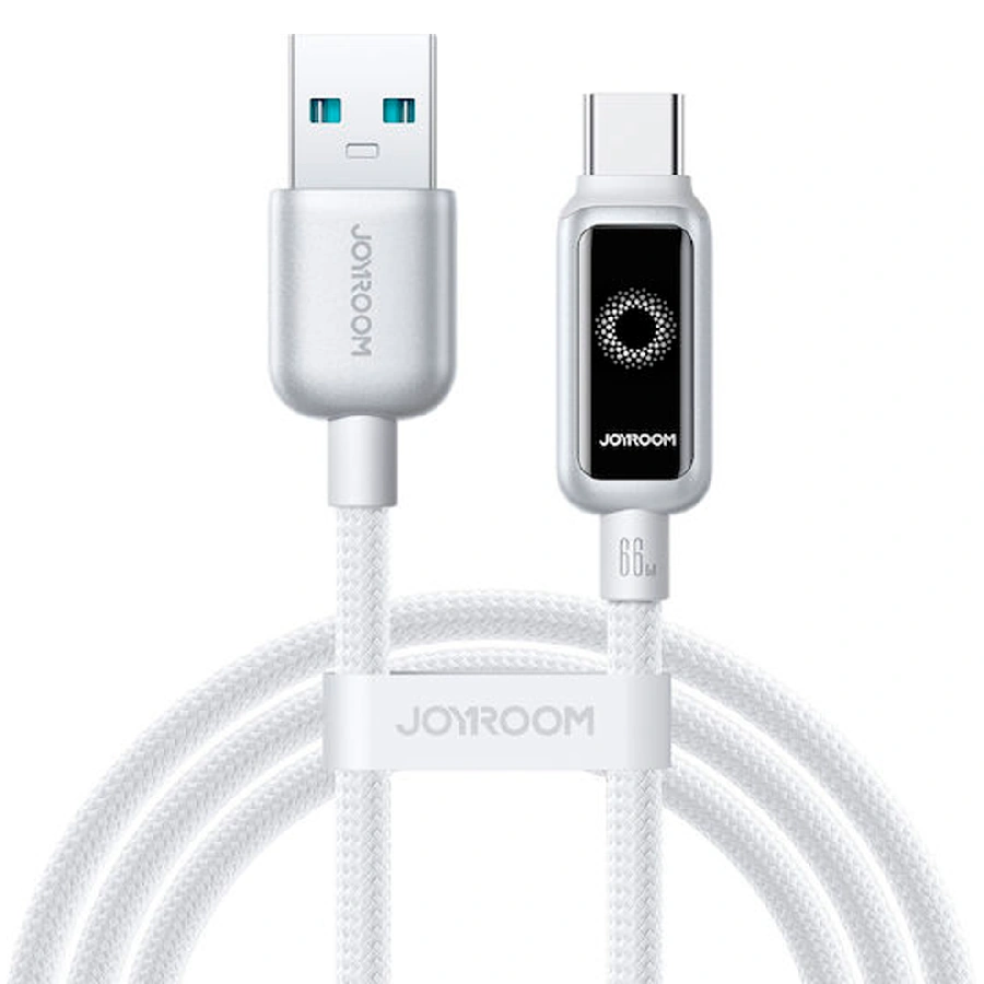 Кабель JoyRoom USB/Type-C S-A55 66W 1.2м белый