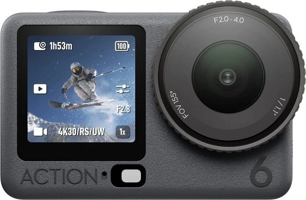 Экшн-камера DJI Osmo Action 6 Adventure Combo черный