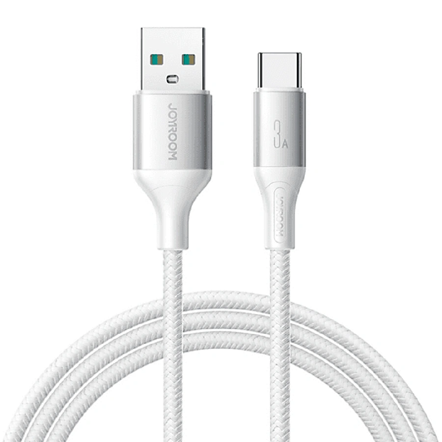 Кабель JoyRoom USB/Type-C S-A28 3А 2м белый