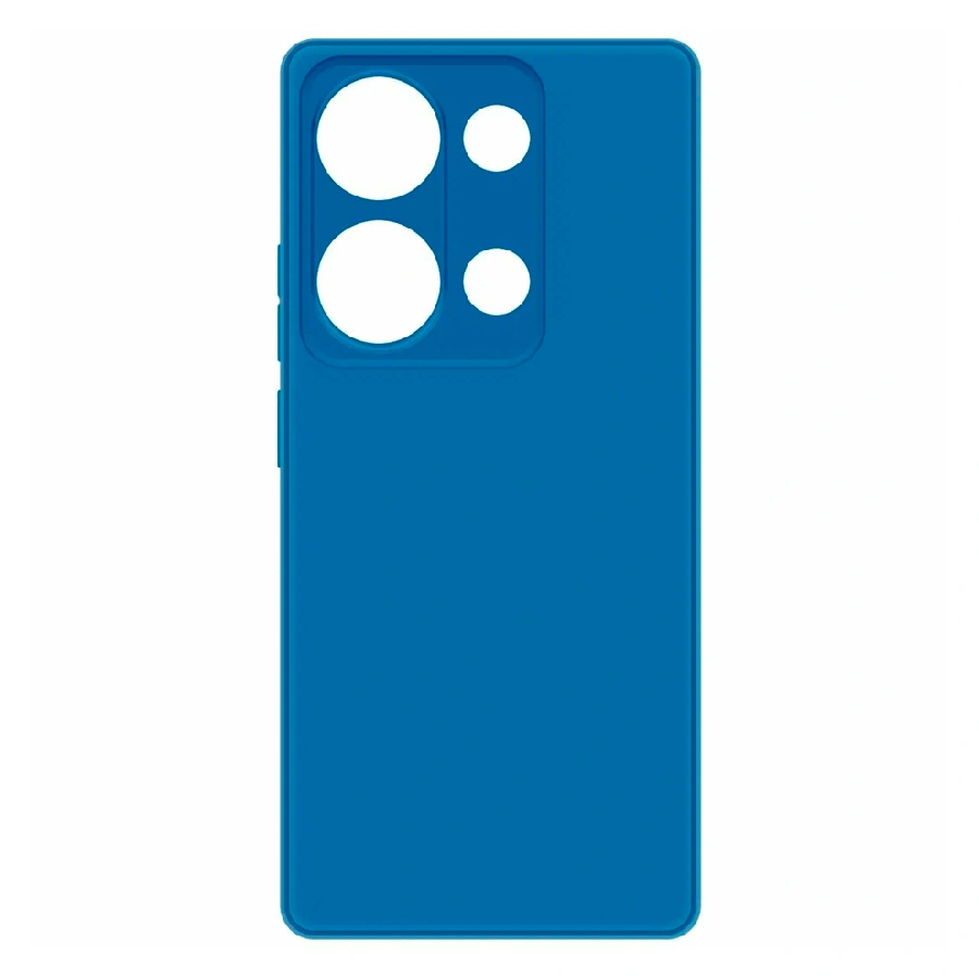 Силиконовая накладка совместимая с ПОКО М6 Pro/Нот 13 Pro (SC) синяя