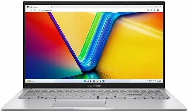 Ноутбук 15.6" Ноутбук Asus Vivobook X1504VA-BQ5285 Core 7 150U 16/512Gb Intel UHD Graphics серебро