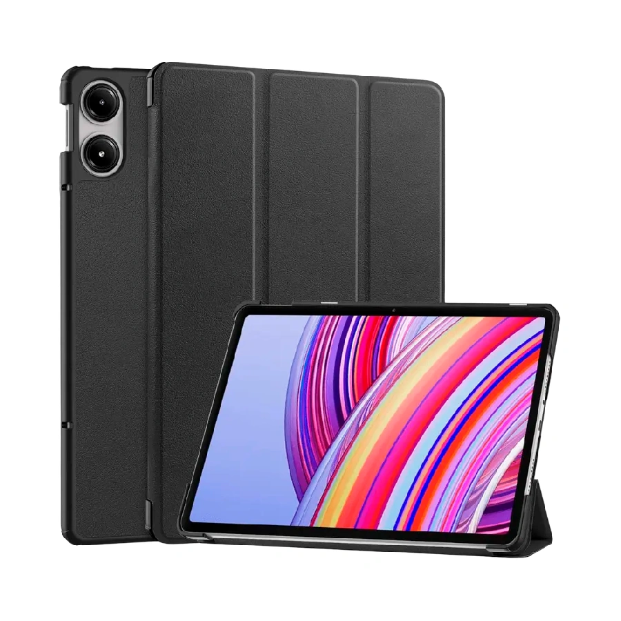 Чехол книжка Partner совместимая с Рэдми Pad 2 Pro 12.1"/Поко Pad M1 черная
