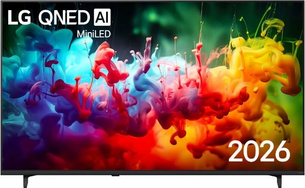 55" Телевизор LG 55QNED70B6C (2026), Mini LED, QNED, 4K UltraHD, 60 Гц, Smart TV, webOS черный EAC