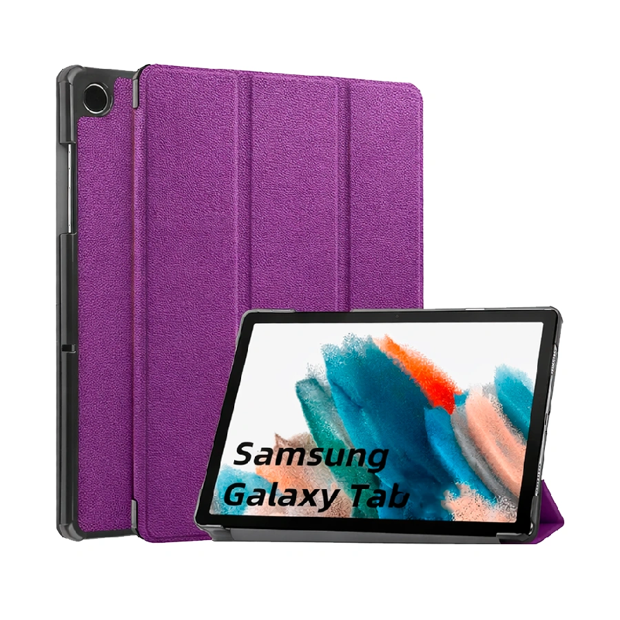 Чехол-книжка совместимый с Samsung Galaxy Tab A11 Plus 11" фиолетовый
