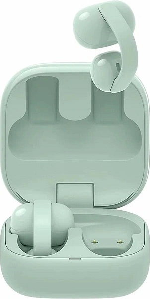 Беспроводные наушники Sony WF-LC900 LinkBuds Clip, зеленый