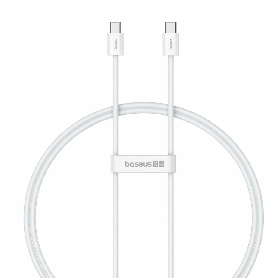 Кабель Baseus Superior Series 2 Type-C/Type-C 100W 1м белый