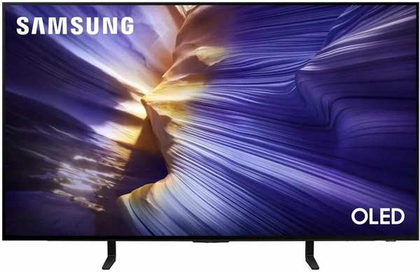 65" Телевизор Samsung QE65S90FAEXRU (2025) OLED, 4K Ultra HD, СМАРТ ТВ, Tizen OS 120 Гц