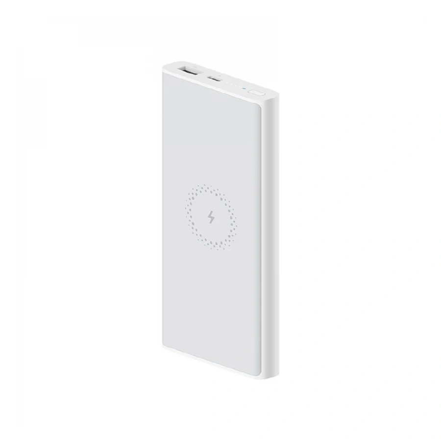 Внешний аккумулятор Ксиаоми Wireless Power Bank Youth Edition 10000 mAh 10W (WPB15PDZ) белый (CN)