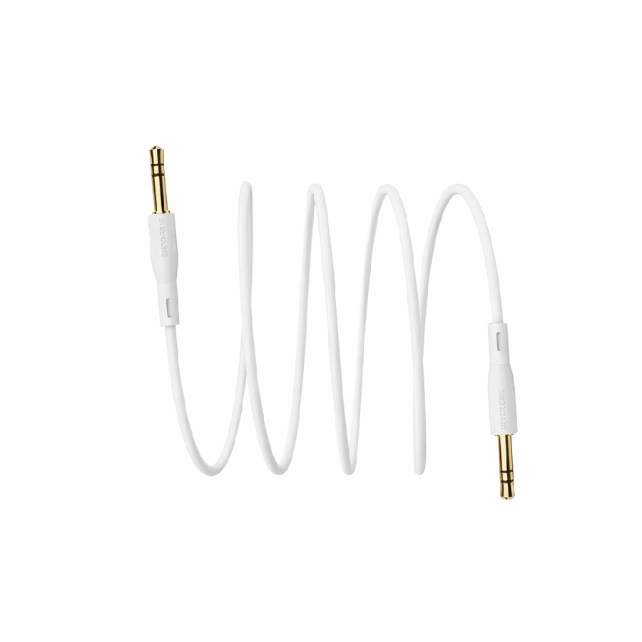 Кабель Borofone 3,5mm/3.5mm 1м белый