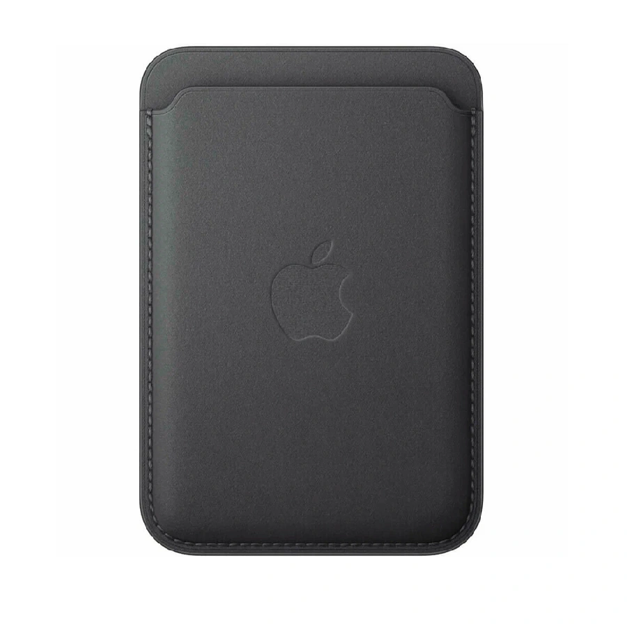 Кардхолдер для iPhone FineWoven Wallet MagSafe Black (черный) (CE)