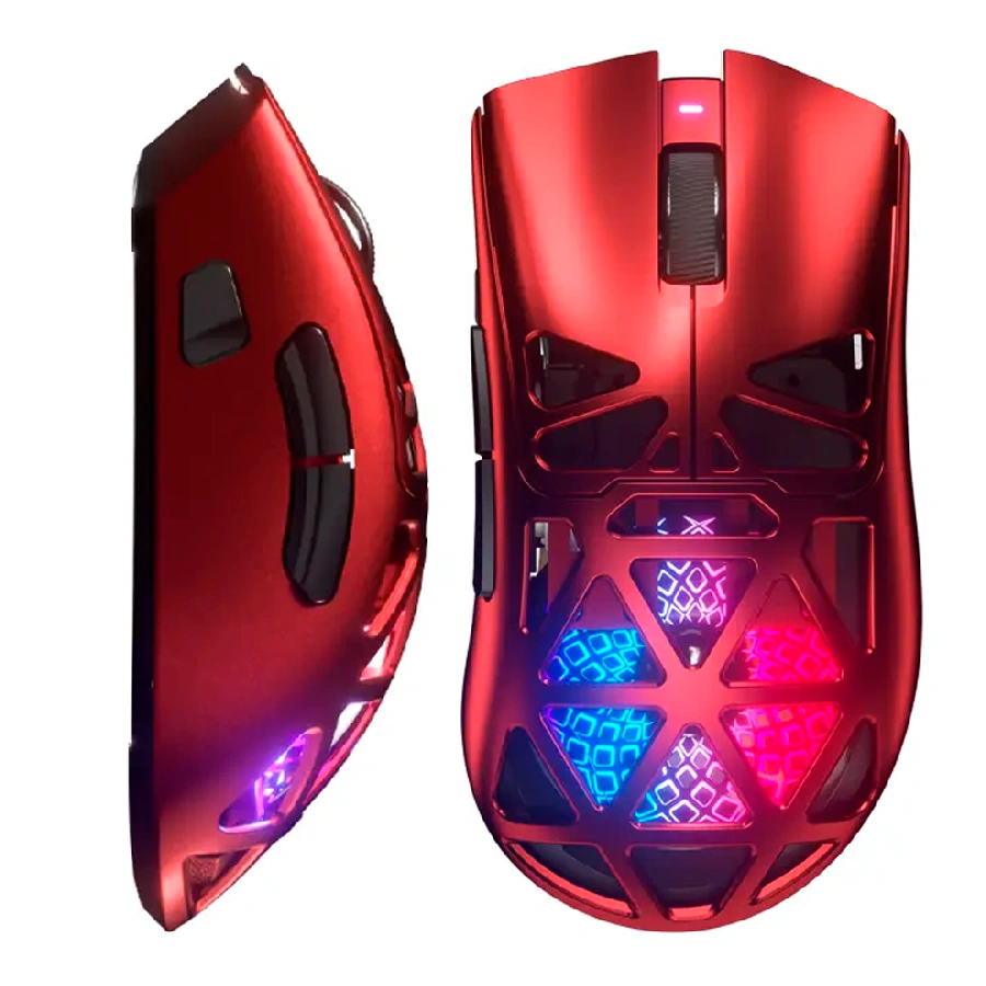 Беспроводная Bluetooth+Radio мышь Furycube G11 Lightweight Wireless Mouse красная