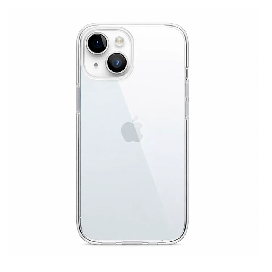 Силиконовая накладка совместимая с iPhone 15 Partner прозрачная