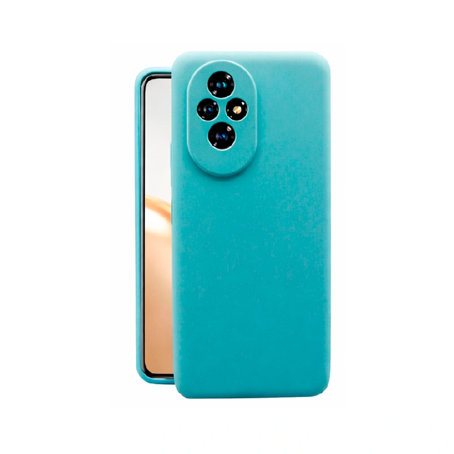 Силиконовая накладка для Honor 200 Pro (SC) синяя