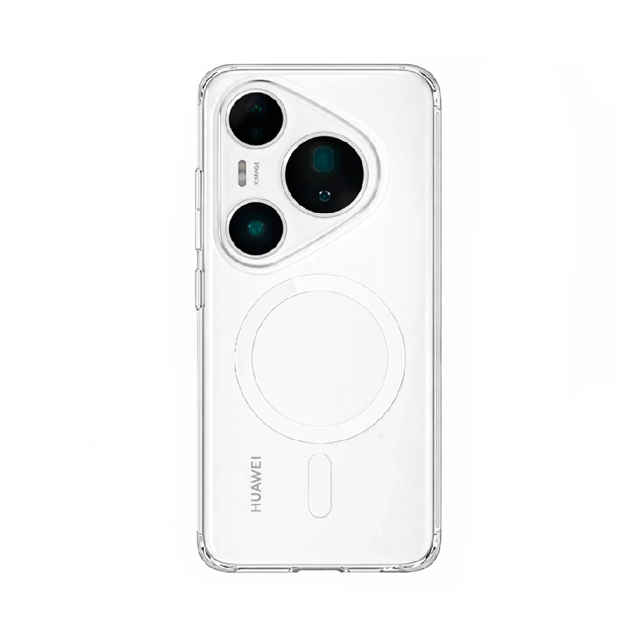 Противоударная накладка Cabal Premium Clear Case c MagSafe для Huawei Pura 80 Pro прозрачная