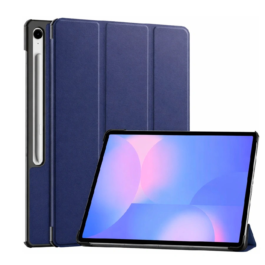 Чехол-книжка Partner совместимый с Samsung Tab S10 FE+ синяя