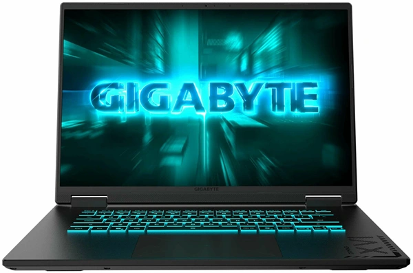 Ноутбук 16" Ноутбук Gigabyte Gaming A16 (GA63H) 16/512Gb AMD Ryzen 7 260 NVIDIA GeForce RTX 5050 черный