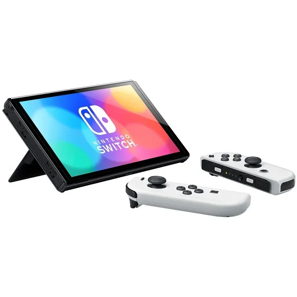 Купить Игровая приставка Nintendo Switch OLED white (белая) с
