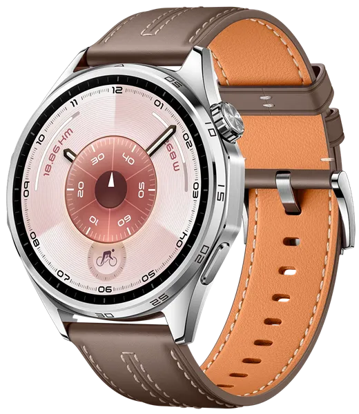 Умные часы Смарт-часы Huawei Watch GT 6 (ATM-B19) 46 mm серый ремешок из кожи EAC