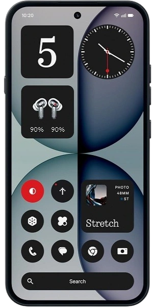 Смартфон Nothing Phone (4a) 12/256Gb black (черный)