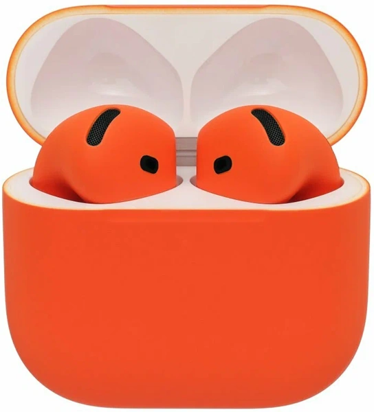Беспроводные наушники Apple AirPods 4 с шумоподавлением (МХР93) оранжевый