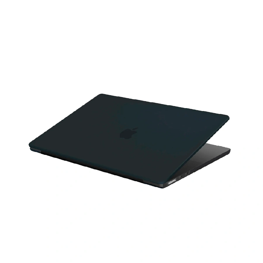 Пластиковый чехол Uniq Claro совместимый с Macbook Air 13 (M2/M3/M4 2022-2025) матовый серый