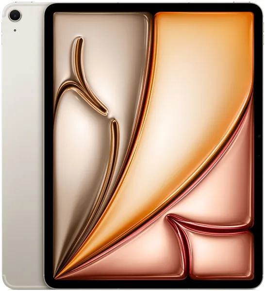 Apple iPad Air 13 2024 1Tb Wi-Fi + Cellular starlight (сияющая звезда)